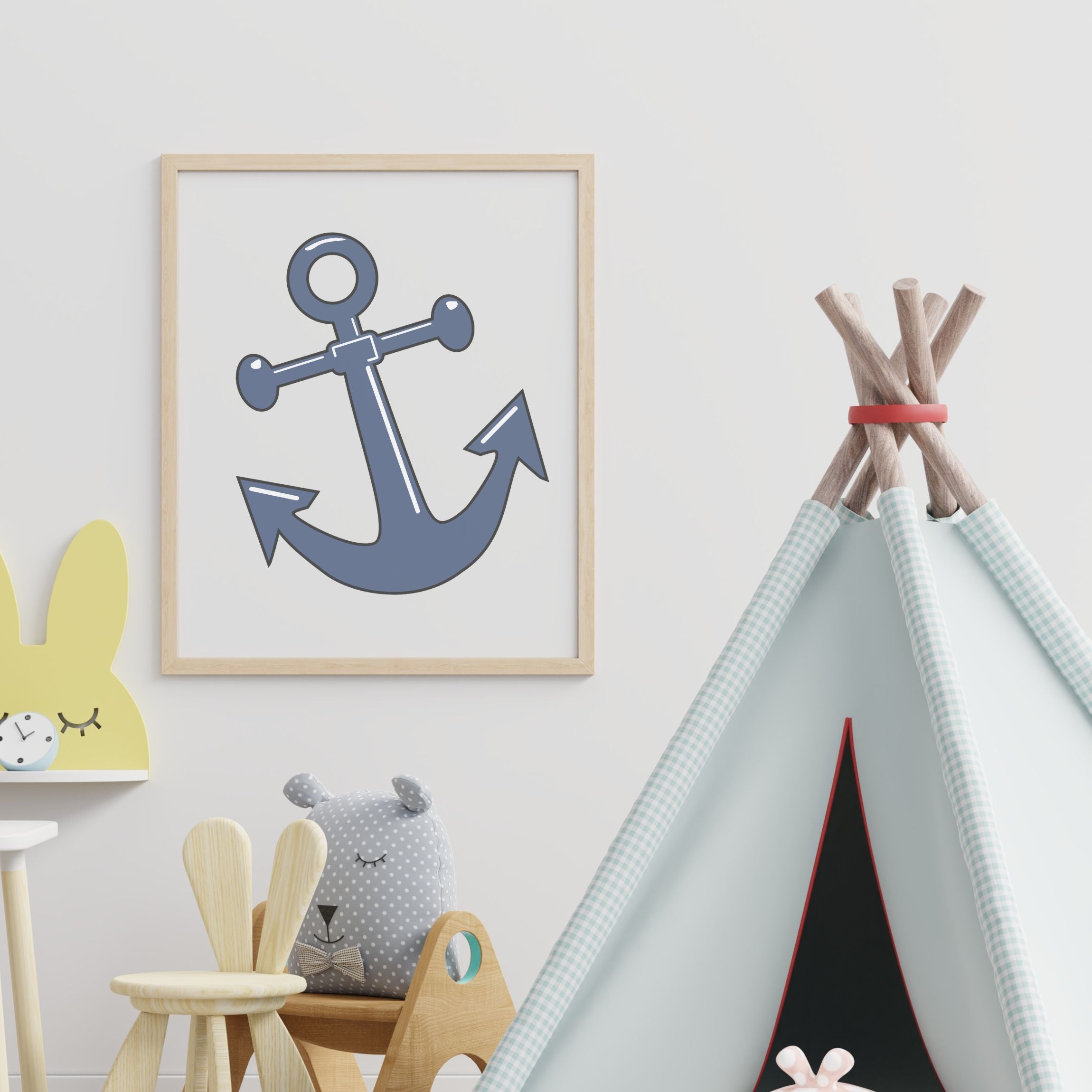 affiche ancre marine