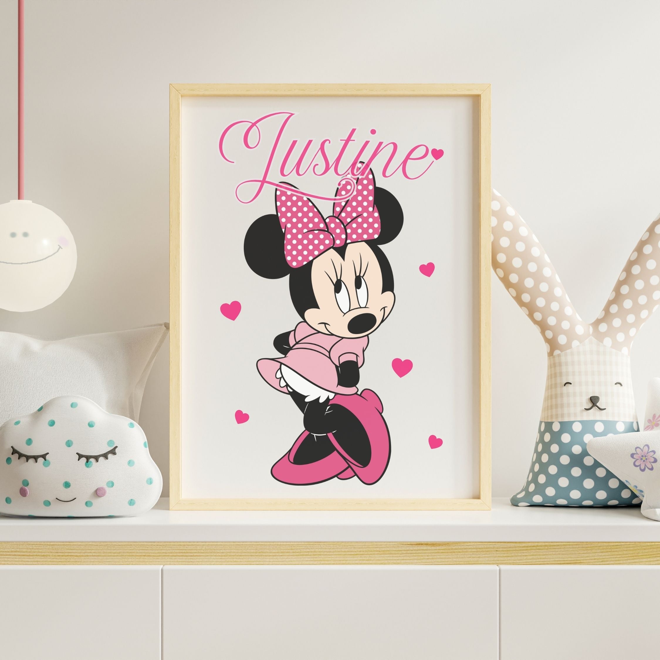 affiche minnie prenom