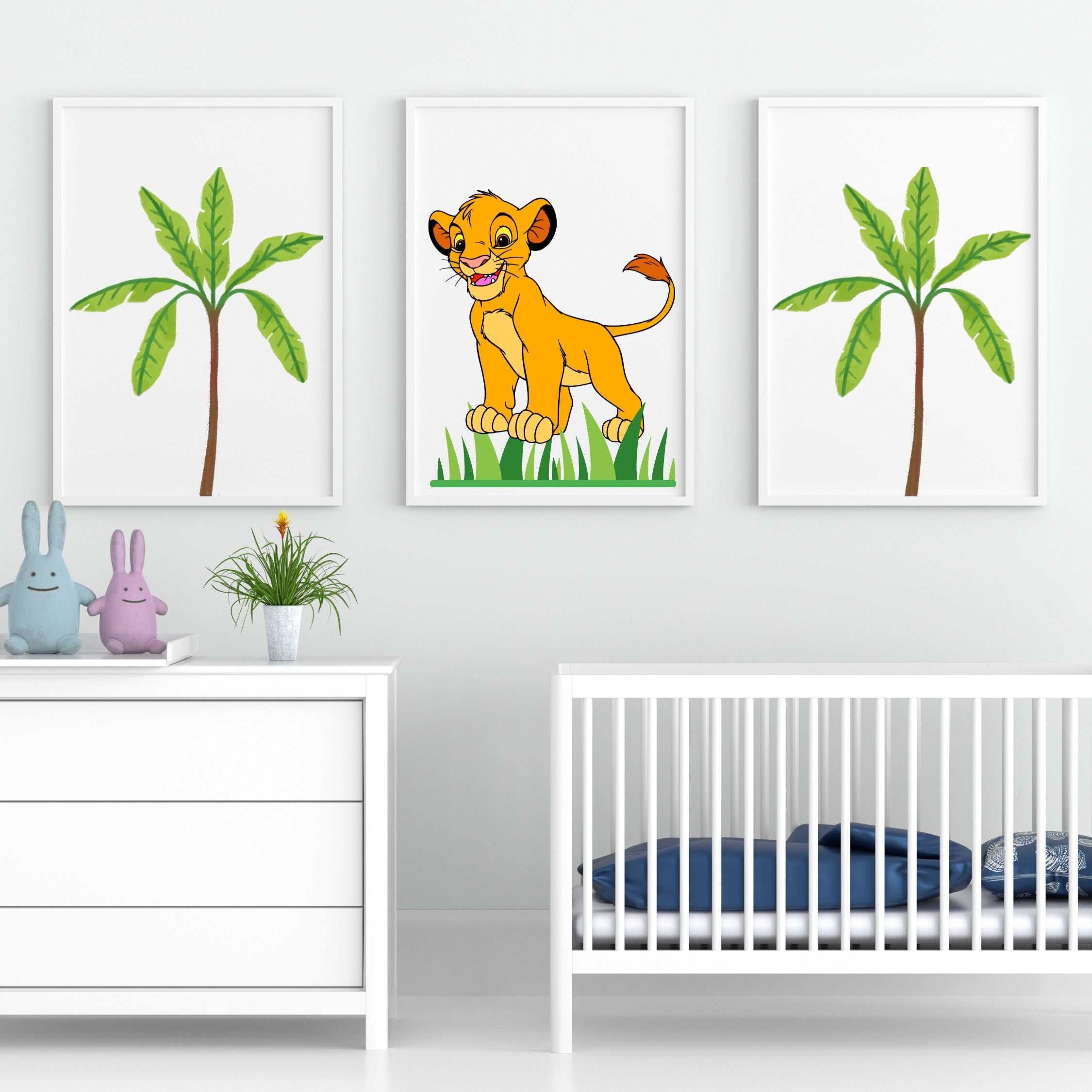 affiche roi lion simba enfant