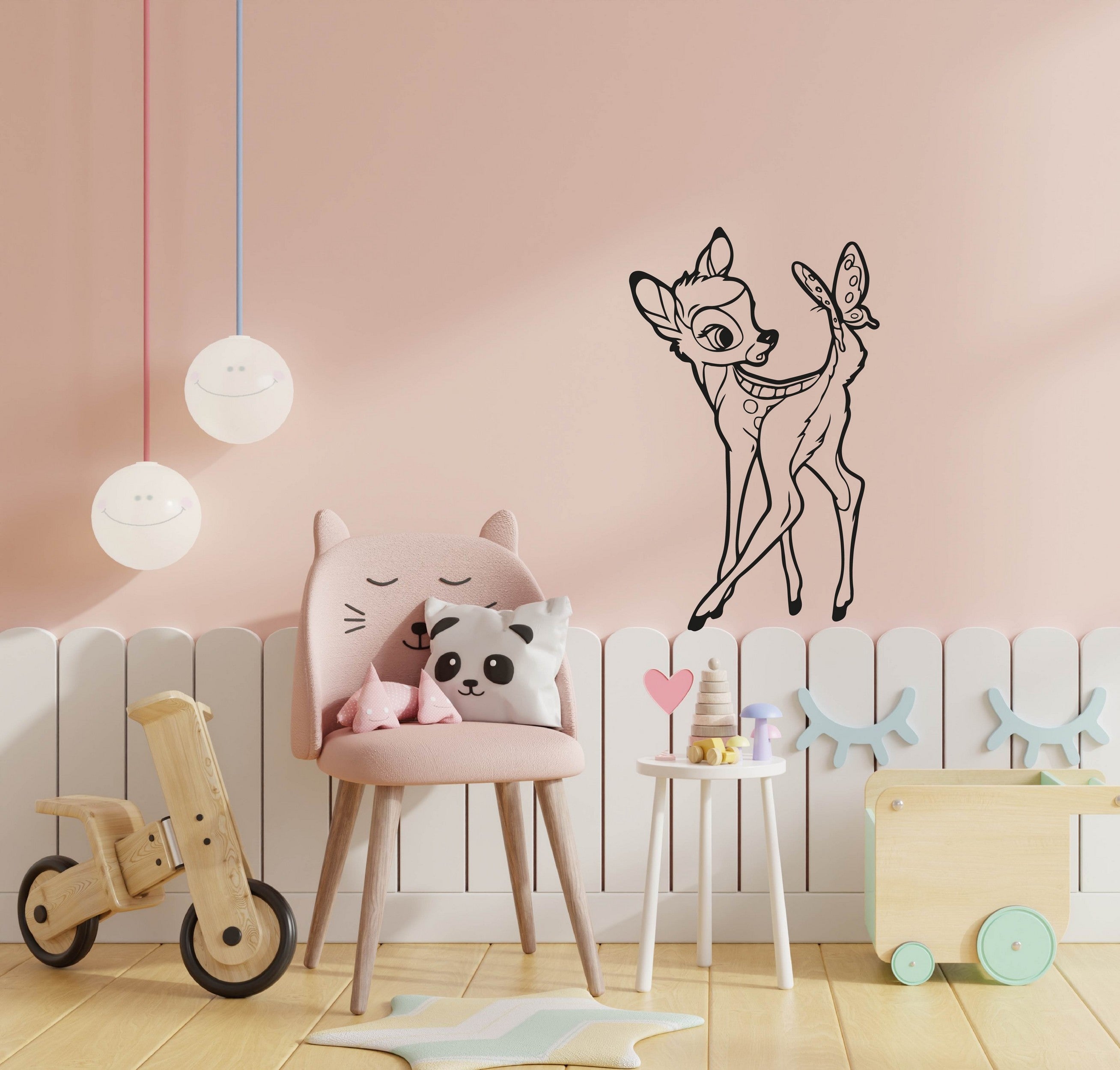 sticker bambi personnalise