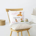 coussin bambi personnalise bebe