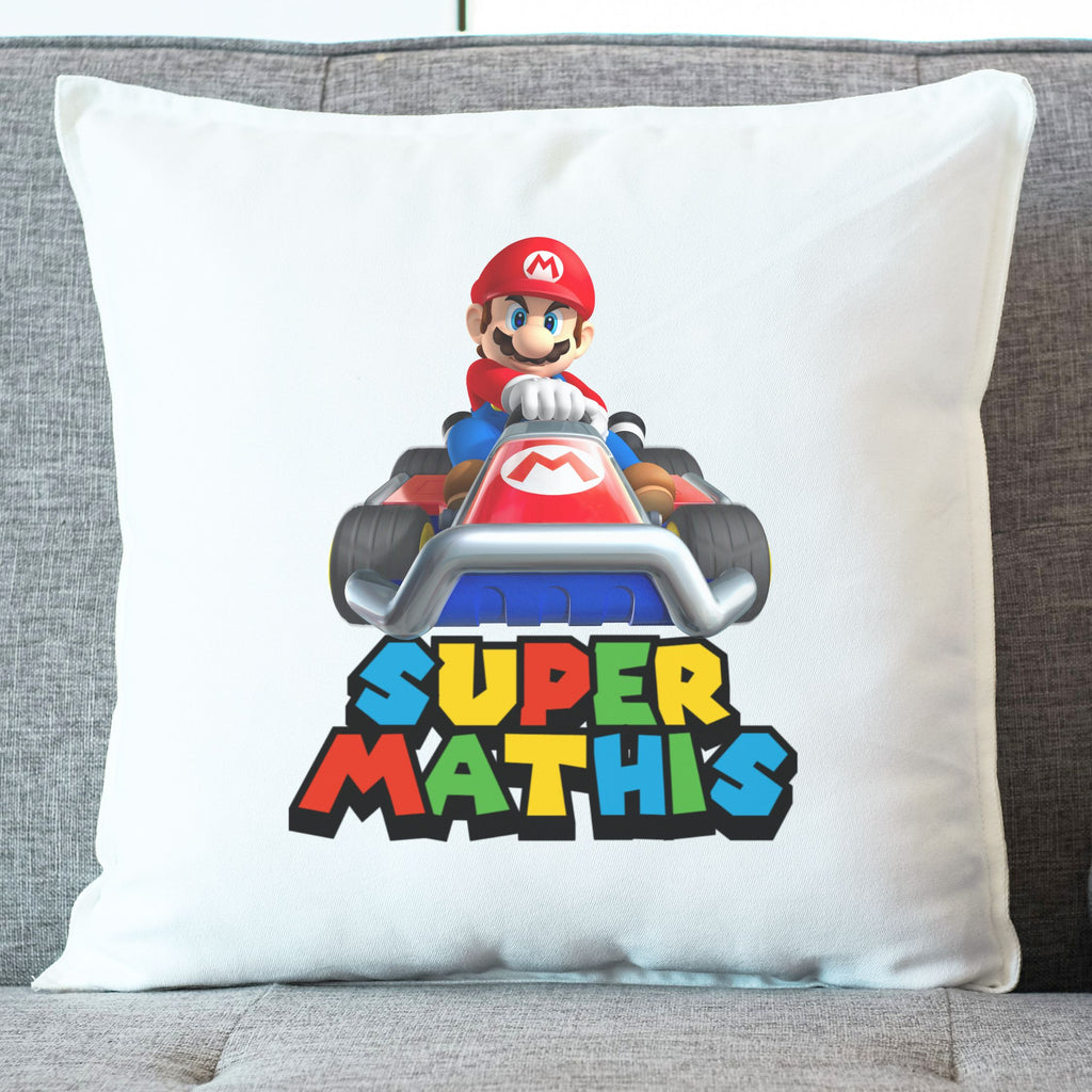 coussin gamer mario personnalise