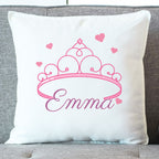 coussin princesse prenom