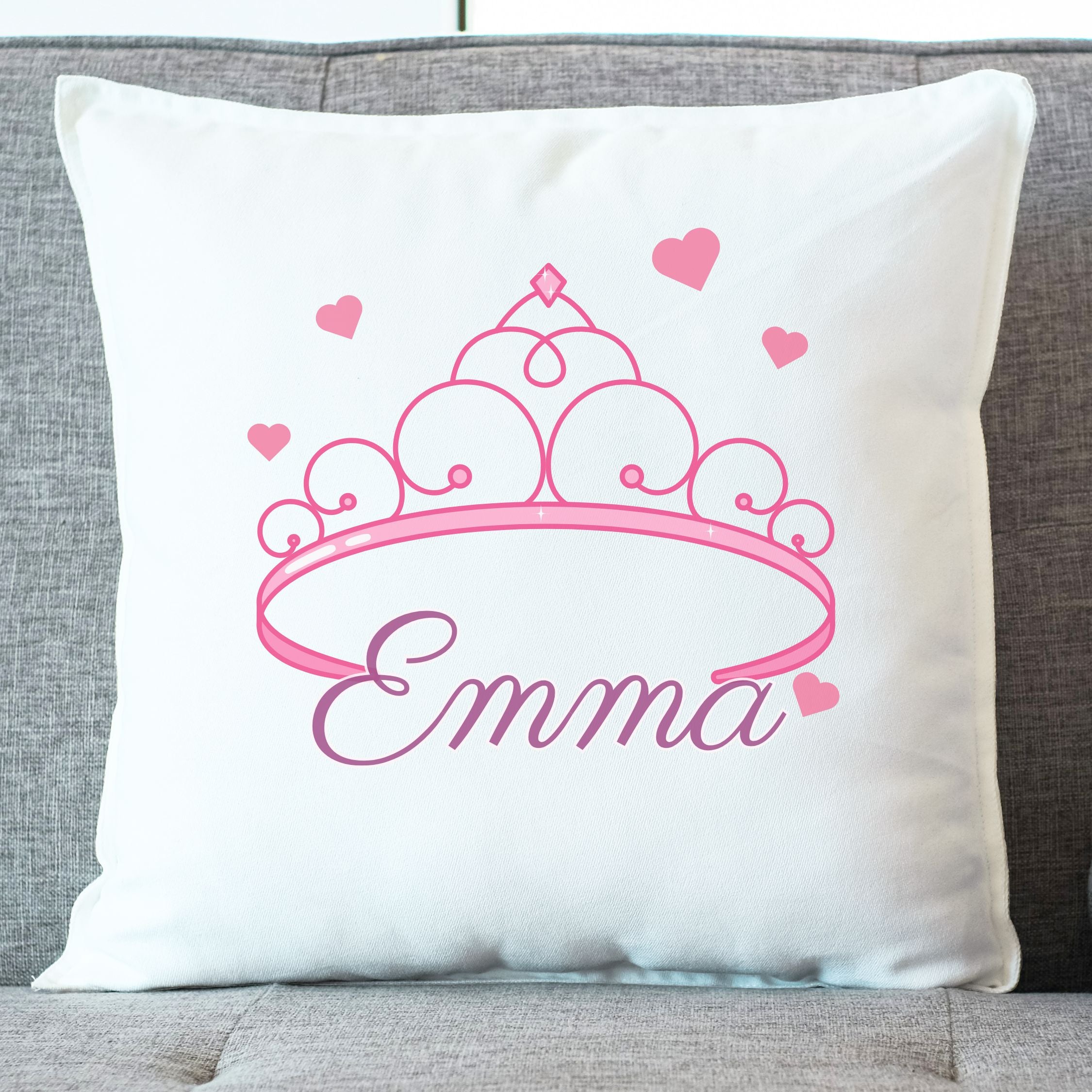 coussin princesse prenom