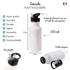 Gourde enfant personnalisée