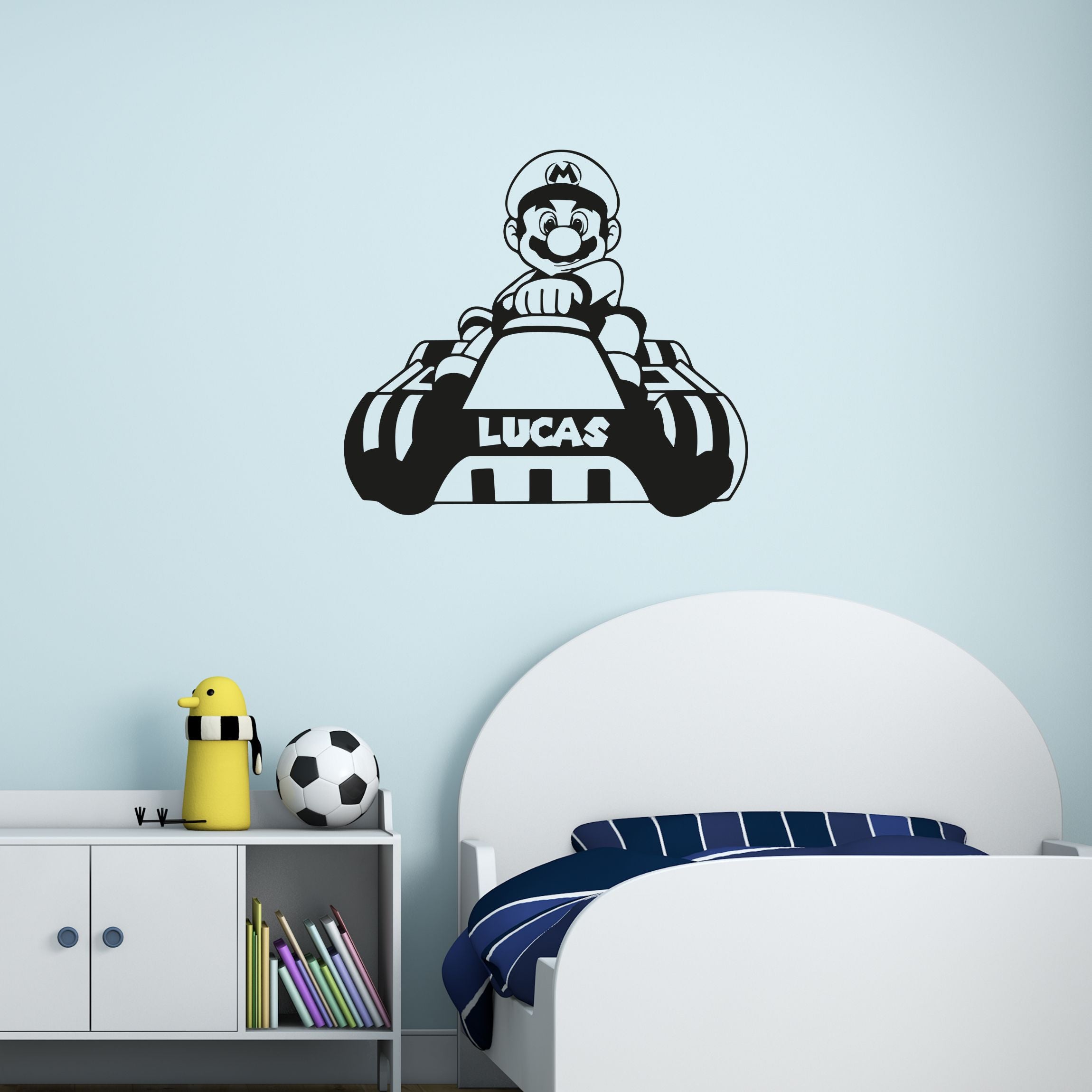 sticker mario kart personnalise