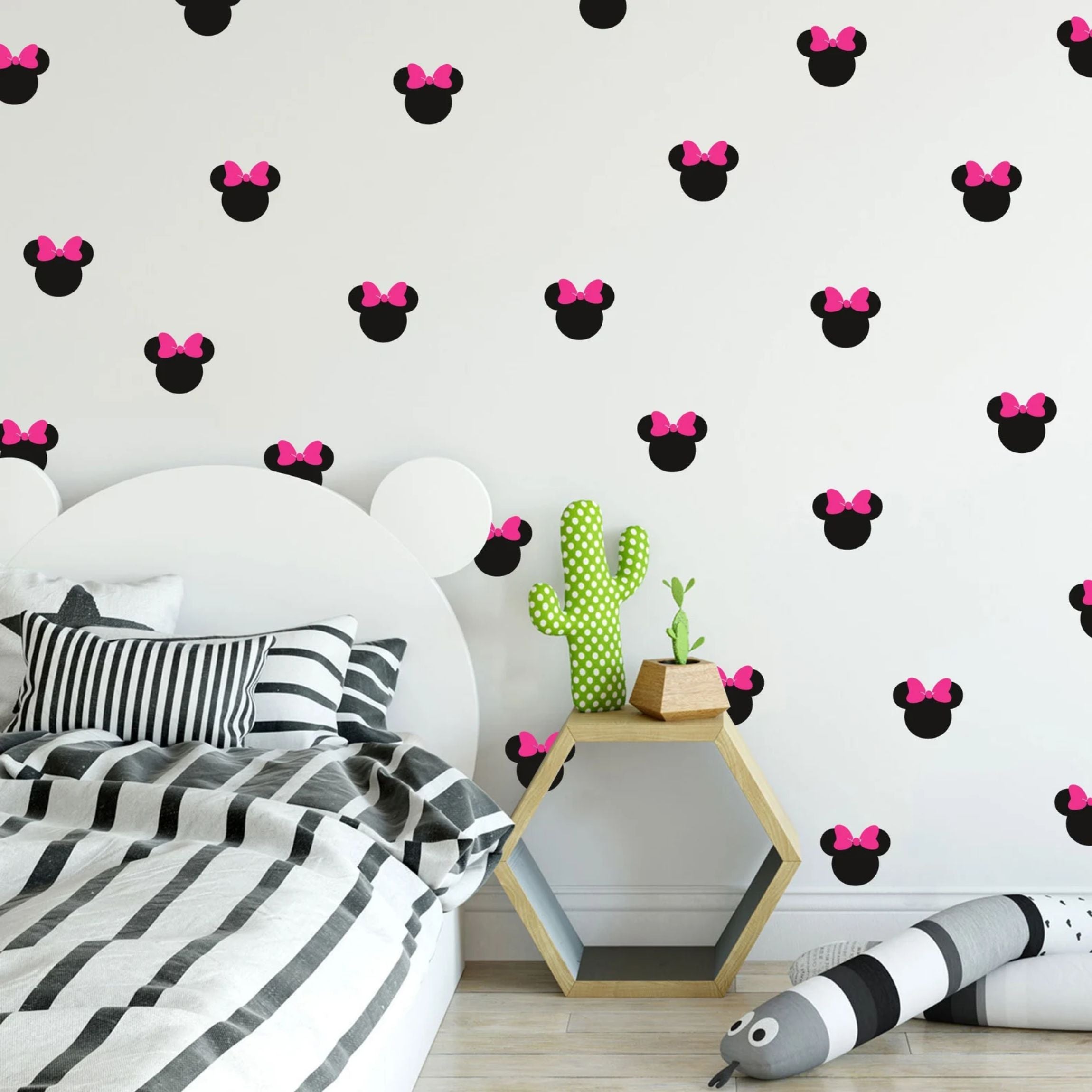 stickers muraux minnie enfant