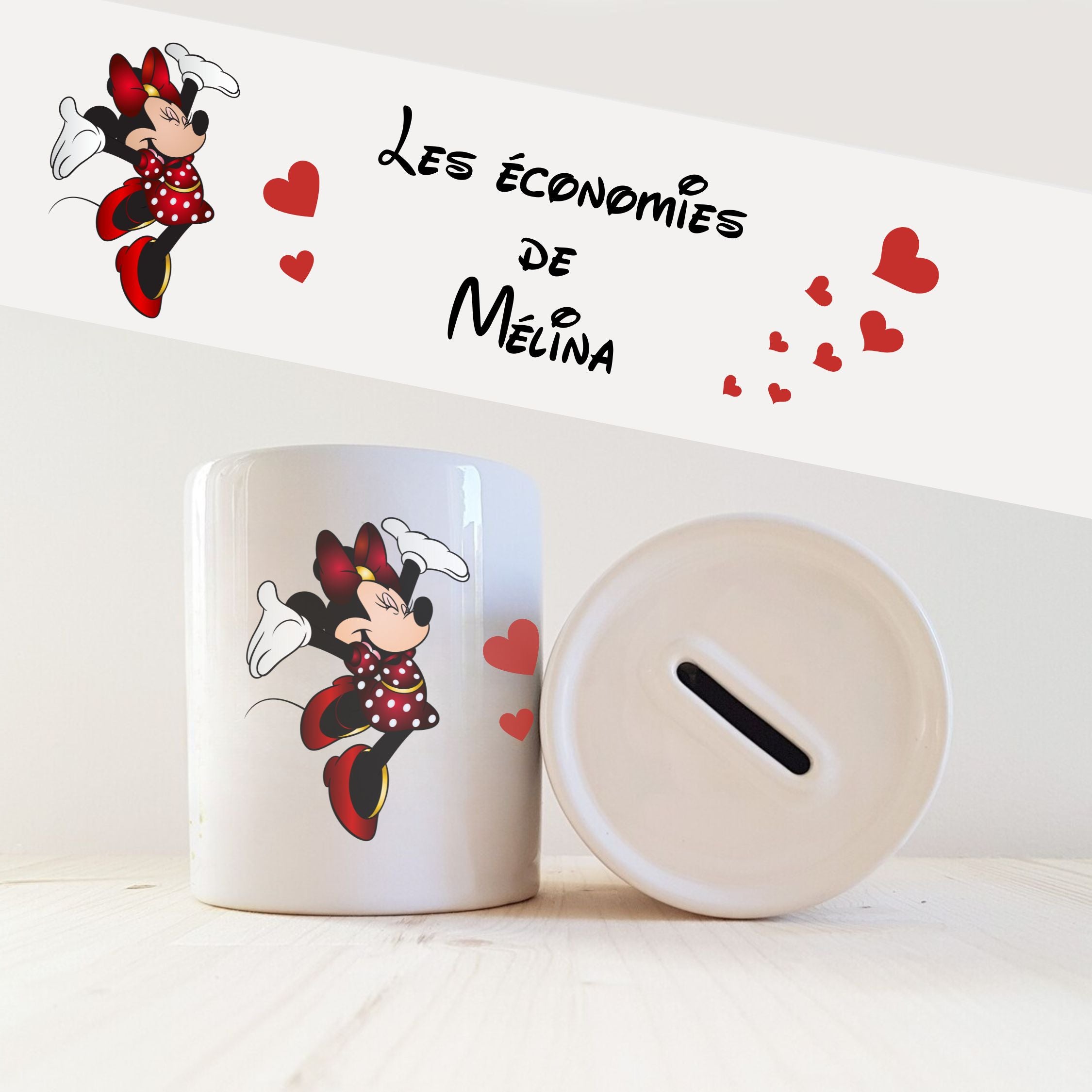 tirelire minnie enfant